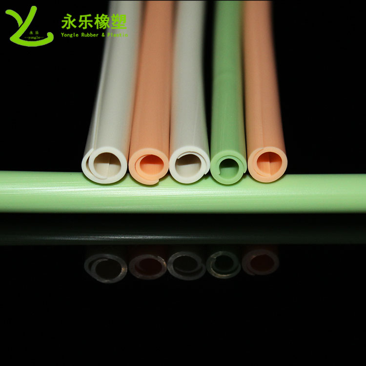 硅膠吸管，擠出異形硅膠吸管，食品級硅膠吸管